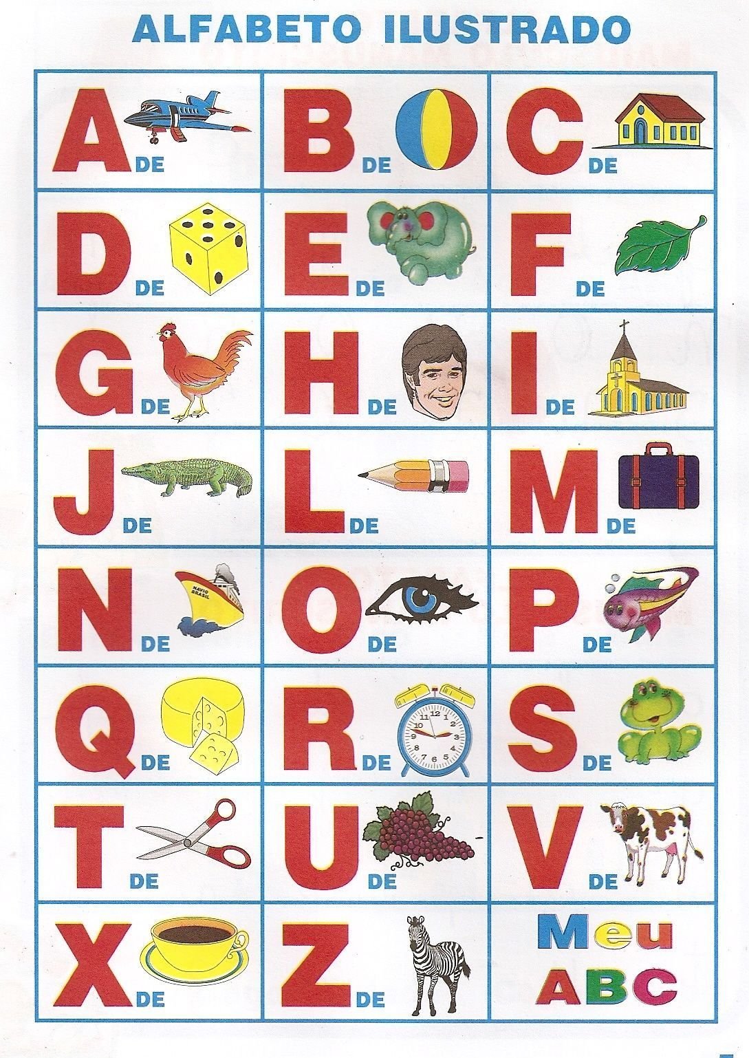 abecedario para imprimir educacao infantil