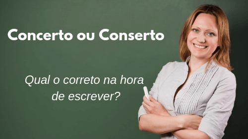 Concerto ou conserto? - Português
