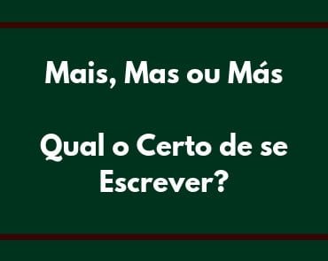 mais mas ou más