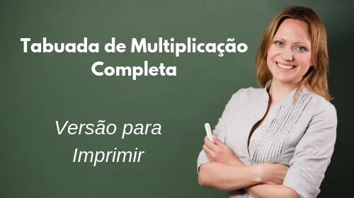 tabuada de multiplicacao completa para imprimir 1 a 10