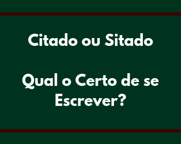 citado ou sitado