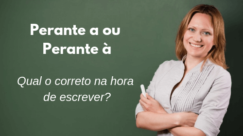 perante a ou perante à qual o correto