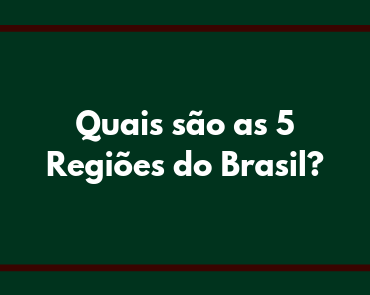 5 regioes do brasil