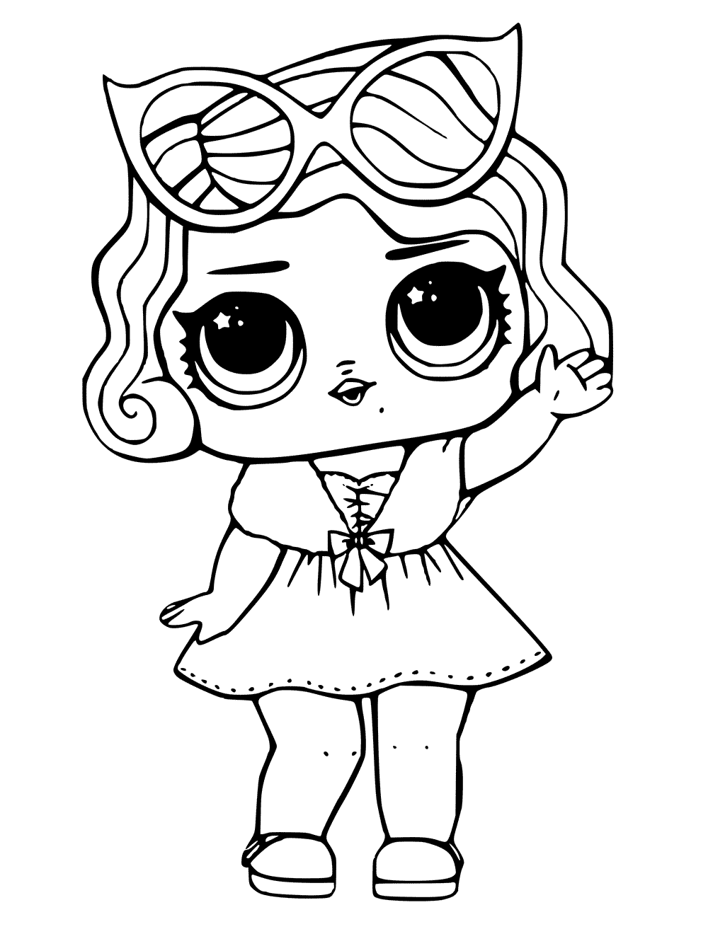 LOL Surprise para colorir ➞ +73 desenhos para imprimir GRÁTIS!  Desenhos  para colorir barbie, Desenhos para colorir princesas, Boneca desenho